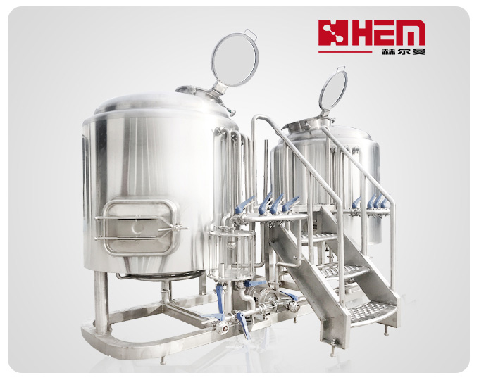 600L Two vessel brewhouse system