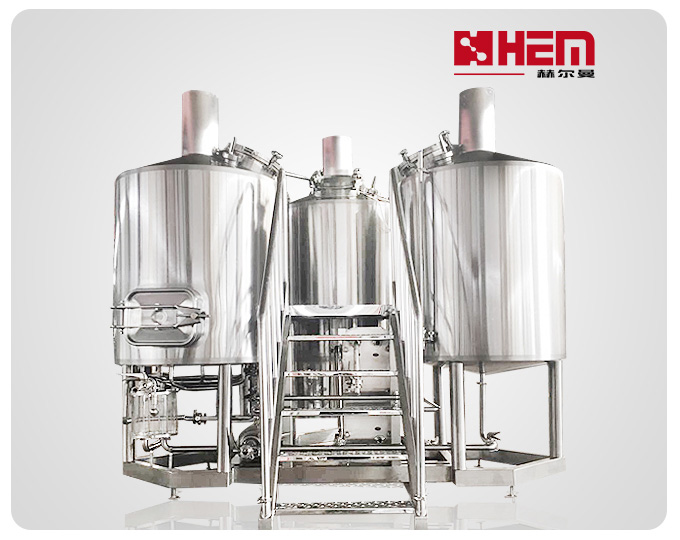 600L Two vessel brewhouse system