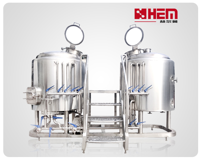 600L Two vessel brewhouse system